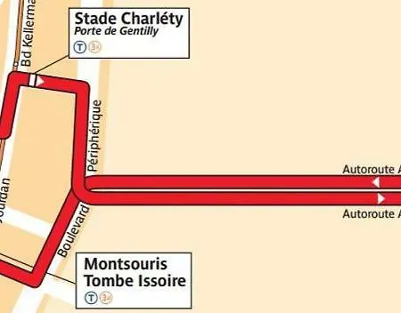 Cosy 30m² Denfert-rochereau District Appartement